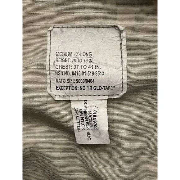 Digital BDU Coat & Trouser Utility Army Combat Uniform Med-XL Coat Med-Reg Pants - Picture 4 of 12